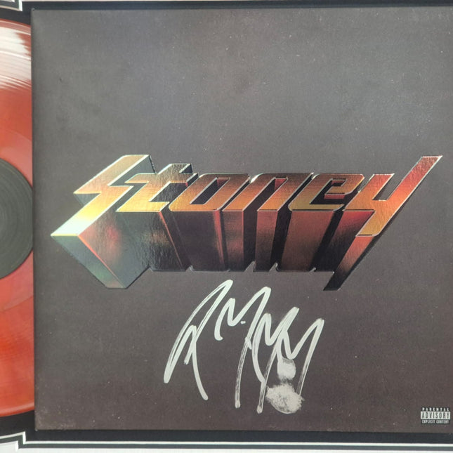 Post Malone Signed Framed Record - Stoney **JSA AUTHENTICATED** - Premium Record from 1of1 Collectables - Just $1250! Shop now at 1of1 Collectables