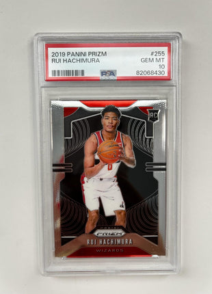 Rui Hachimura 2019/20 - Prizm RC #225 **PSA GEM MINT 10** - Premium  from 1of1 Collectables - Just $225! Shop now at 1of1 Collectables