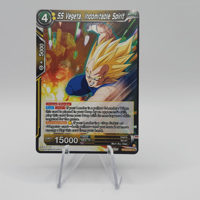 SS Vegeta, Indomitable Spirit - Power Absorbed (DBS-B20) - Premium Vegeta from 1of1 Collectables - Just $2! Shop now at 1of1 Collectables