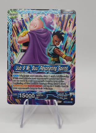Uub // Uub & Mr. Buu, Resonating Spirits - Wild Resurgence (BT21) - Premium Uub & Mr. Buu from 1of1 Collectables - Just $2! Shop now at 1of1 Collectables