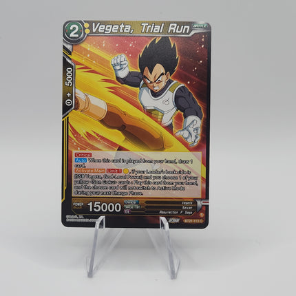 Vegeta, Trial Run - Wild Resurgence (BT21) - Premium Vegeta from 1of1 Collectables - Just $2! Shop now at 1of1 Collectables