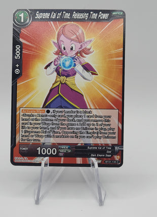 Supreme Kai of Time, Releasing Time Power - Wild Resurgence (BT21) - Premium Supreme Kai from 1of1 Collectables - Just $2! Shop now at 1of1 Collectables