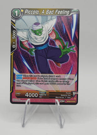 Piccolo, A Bad Feeling - Wild Resurgence (BT21) - Premium Piccolo from 1of1 Collectables - Just $2! Shop now at 1of1 Collectables