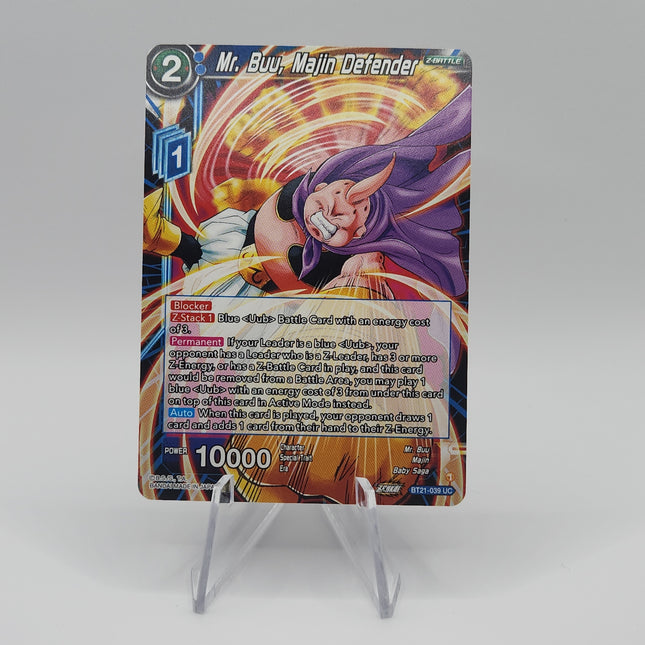 Mr. Buu, Majin Defender - Wild Resurgence (BT21) - Premium Mr. Buu from 1of1 Collectables - Just $2! Shop now at 1of1 Collectables