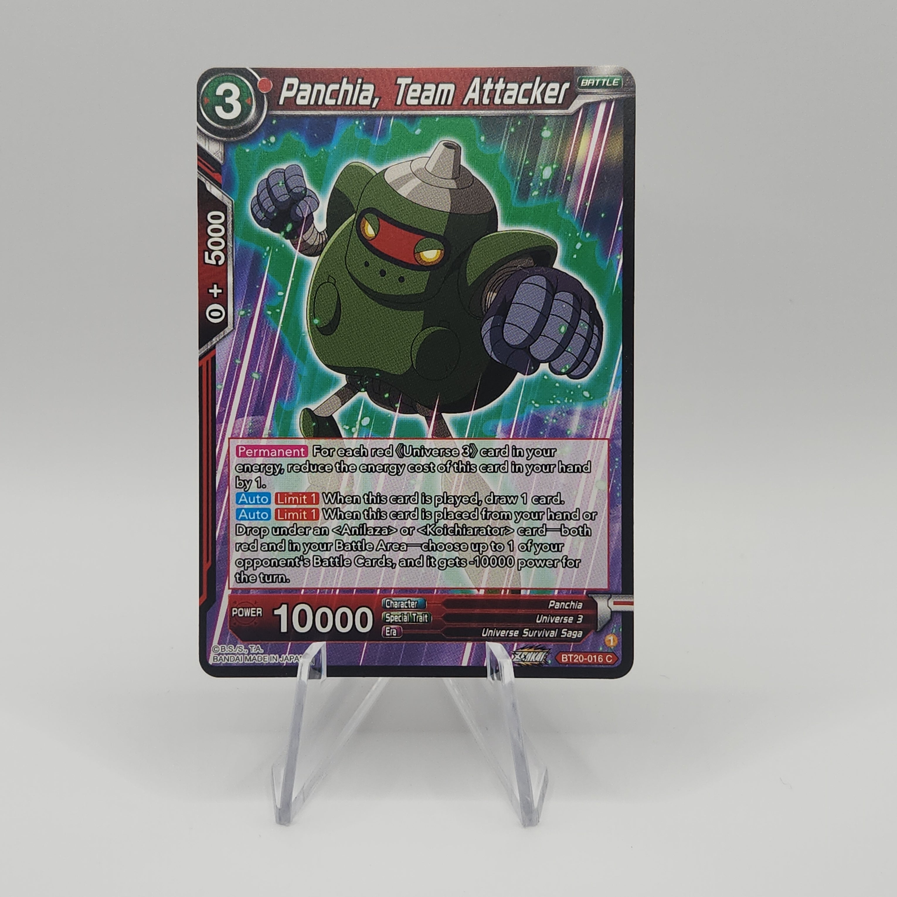 Panchia, Team Attacker - Power Absorbed (DBS-B20) - Premium Panchia from 1of1 Collectables - Just $2! Shop now at 1of1 Collectables