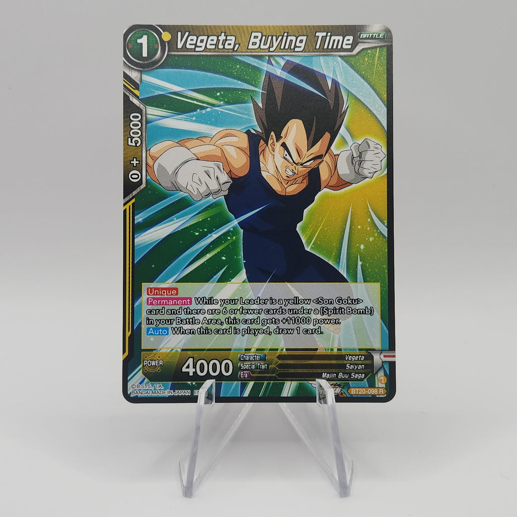 Vegeta, Buying Time - Power Absorbed (DBS-B20) - Premium Vegeta from 1of1 Collectables - Just $2! Shop now at 1of1 Collectables