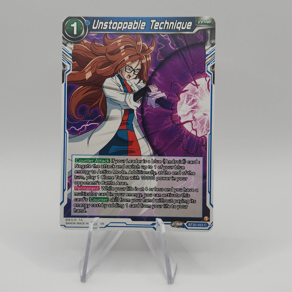 Unstoppable Technique - Power Absorbed (DBS-B20) - Premium Unstoppable Technique from 1of1 Collectables - Just $2! Shop now at 1of1 Collectables