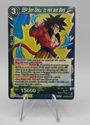 SS4 Son Goku, to Hell and Back - Power Absorbed (DBS-B20) - Premium Son Goku from 1of1 Collectables - Just $2! Shop now at 1of1 Collectables