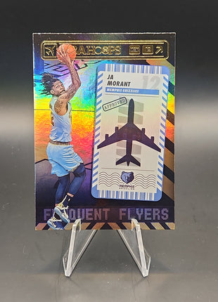 Ja Morant 2021/22 Hoops Basketball Holo Gold Foil Frequent Flyers #14 - Premium  from 1of1 Collectables - Just $25! Shop now at 1of1 Collectables