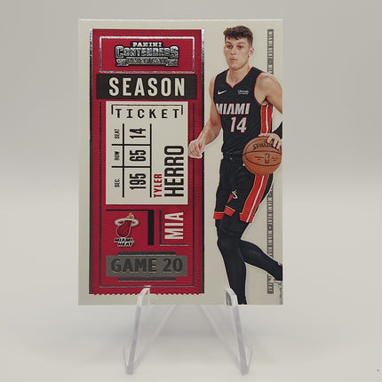 Tyler Herro 2020/21 Contenders Season Ticket #4 - Premium  from 1of1 Collectables - Just $4.50! Shop now at 1of1 Collectables