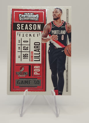 Damian Lillard 2020/21 Contenders Season Ticket #17 - Premium  from 1of1 Collectables - Just $4.50! Shop now at 1of1 Collectables