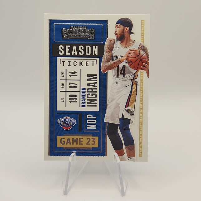 Brandon Ingram 2020/21 Contenders Season Ticket #21 - Premium  from 1of1 Collectables - Just $4.50! Shop now at 1of1 Collectables