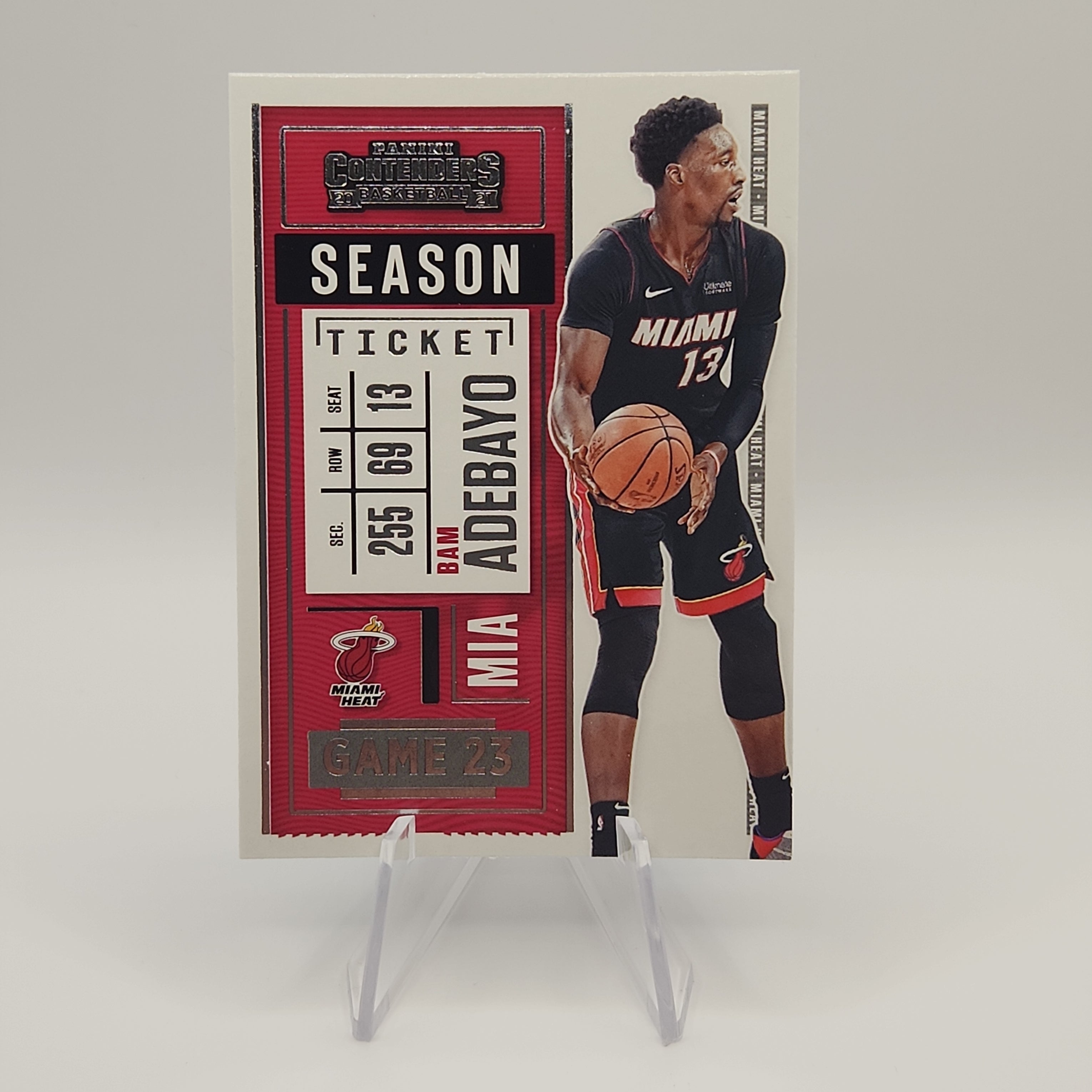 Bam Adebayo 2020/21 Contenders Season Ticket #52 - Premium  from 1of1 Collectables - Just $4.50! Shop now at 1of1 Collectables