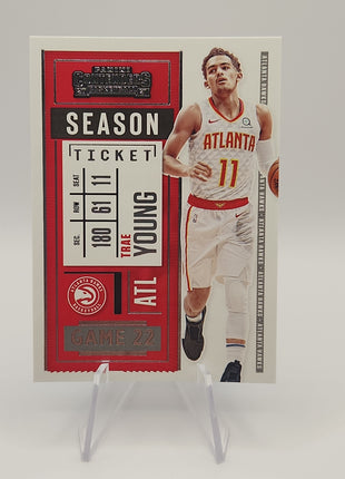 Trae Young 2020/21 Contenders Season Ticket #5 - Premium  from 1of1 Collectables - Just $4.50! Shop now at 1of1 Collectables