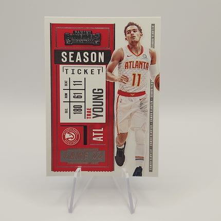 Trae Young 2020/21 Contenders Season Ticket #5 - Premium  from 1of1 Collectables - Just $4.50! Shop now at 1of1 Collectables