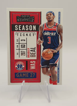 Bradley Beal 2020/21 Contenders Season Ticket #18 - Premium  from 1of1 Collectables - Just $4.50! Shop now at 1of1 Collectables