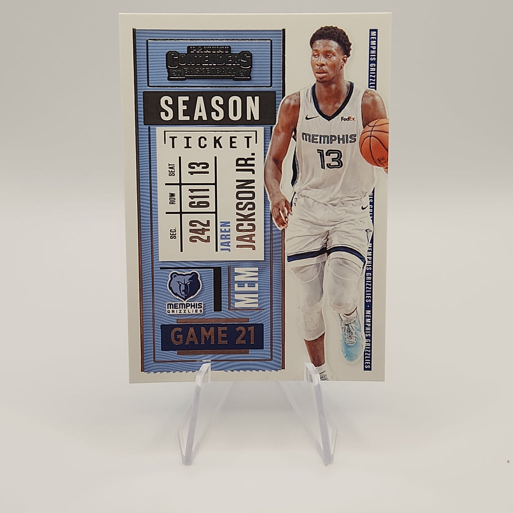 Jaren Jackson Jr 2020/21 Contenders Season Ticket #47 - Premium  from 1of1 Collectables - Just $4.50! Shop now at 1of1 Collectables