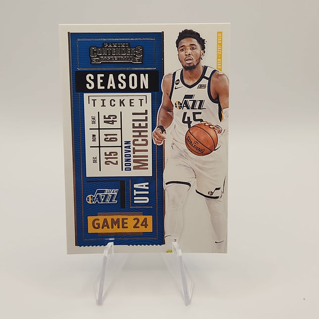 Donovan Mitchell 2020/21 Contenders Season Ticket #22 - Premium  from 1of1 Collectables - Just $4.50! Shop now at 1of1 Collectables