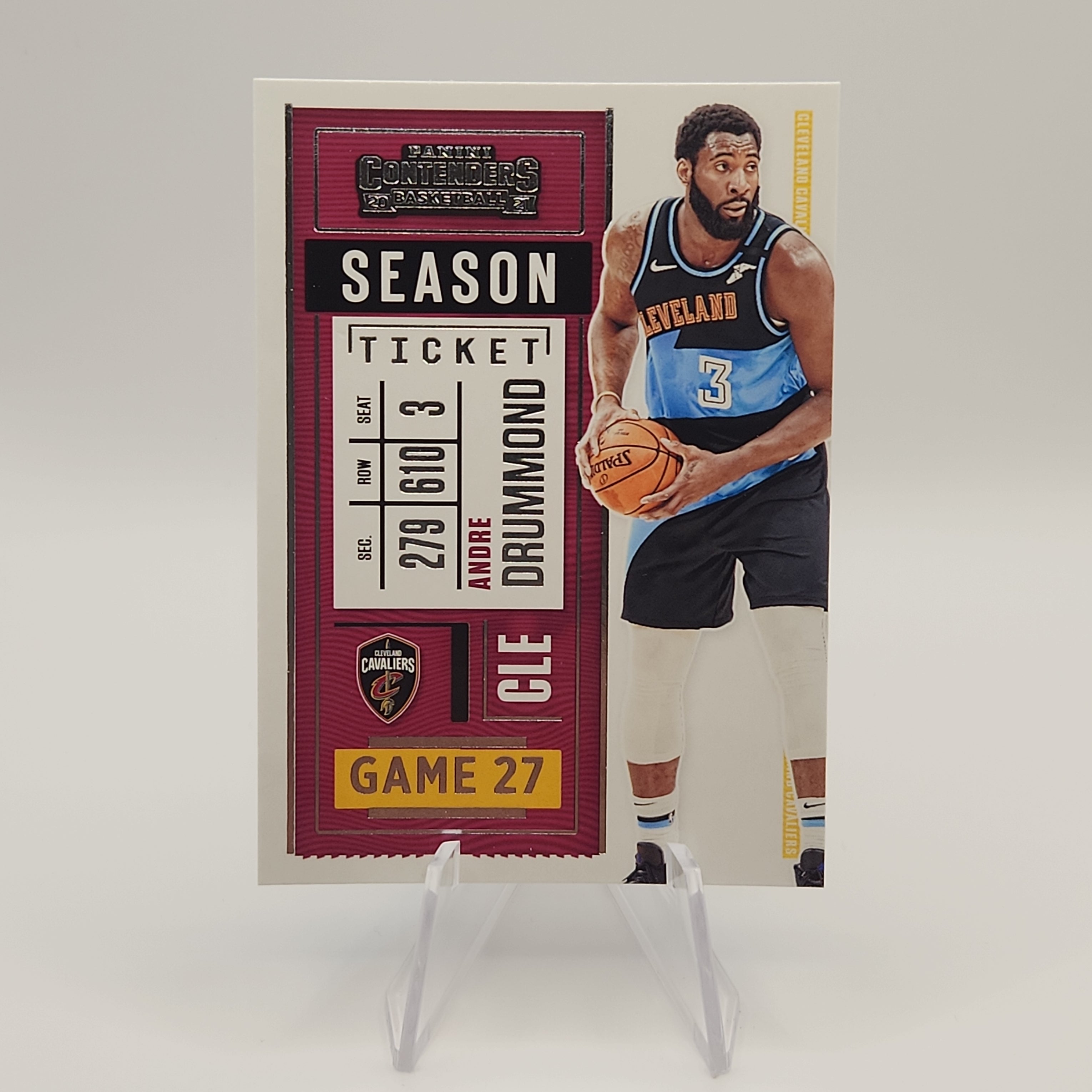 Andre Drummond 2020/21 Contenders Season Ticket #79 - Premium  from 1of1 Collectables - Just $4.50! Shop now at 1of1 Collectables