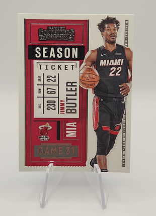 Jimmy Butler 2020/21 Contenders Season Ticket #36 - Premium  from 1of1 Collectables - Just $4.50! Shop now at 1of1 Collectables