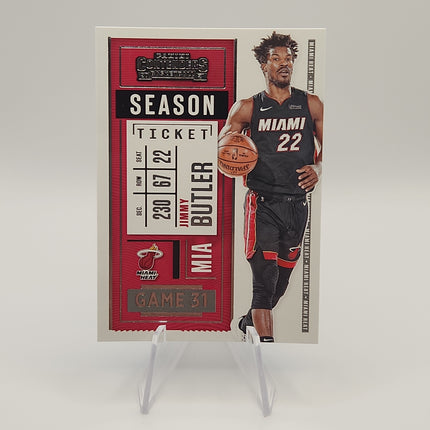 Jimmy Butler 2020/21 Contenders Season Ticket #36 - Premium  from 1of1 Collectables - Just $4.50! Shop now at 1of1 Collectables