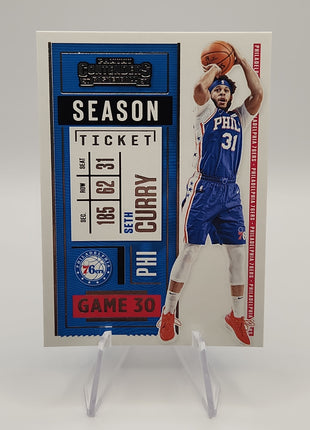 Seth Curry 2020/21 Contenders Season Ticket #64 - Premium  from 1of1 Collectables - Just $4.50! Shop now at 1of1 Collectables