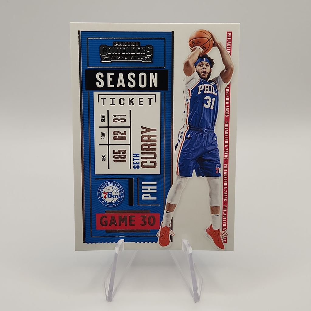 Seth Curry 2020/21 Contenders Season Ticket #64 - Premium  from 1of1 Collectables - Just $4.50! Shop now at 1of1 Collectables