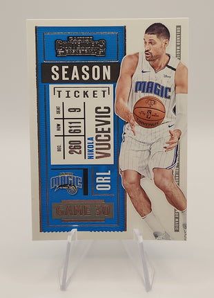 Nikola Vucevic 2020/21 Contenders Season Ticket #31 - Premium  from 1of1 Collectables - Just $4.50! Shop now at 1of1 Collectables