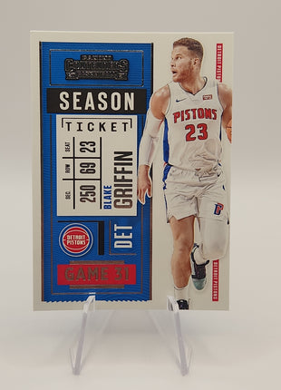 Blake Griffin 2020/21 Contenders Season Ticket #28 - Premium  from 1of1 Collectables - Just $4.50! Shop now at 1of1 Collectables