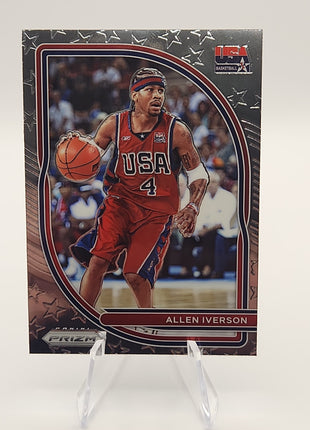 Allen Iverson 2020/21 Prizm USA Team #1 - Premium  from 1of1 Collectables - Just $4.50! Shop now at 1of1 Collectables