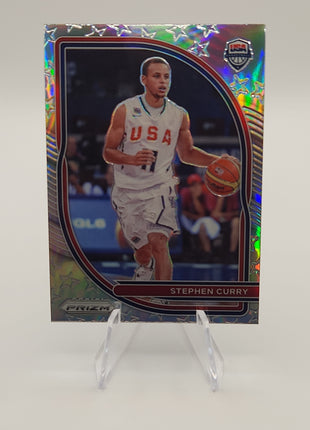 Stephen Curry 2020/21 Prizm Silver Holo USA Team #10 - Premium  from 1of1 Collectables - Just $20! Shop now at 1of1 Collectables