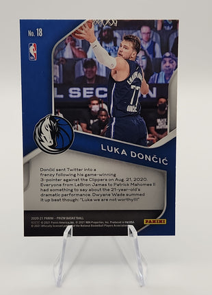 Luka Doncic 2020/21 Prizm Dominance #18 - Premium  from 1of1 Collectables - Just $15! Shop now at 1of1 Collectables