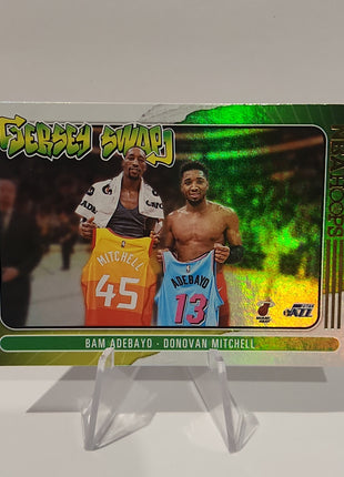 Donovan Mitchell / Bam Adebayo 2020/21 Hoops Jersey Swap Foil #8 - Premium  from 1of1 Collectables - Just $22.50! Shop now at 1of1 Collectables