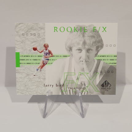 Larry Bird 2013/14 SPA Basketball Rookie F/X #66 - Premium  from 1of1 Collectables - Just $13! Shop now at 1of1 Collectables