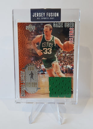 Larry Bird Upper 1989/90 Upper Deck Jersey Fusion **GAME USED** Swatch - Premium  from 1of1 Collectables - Just $149! Shop now at 1of1 Collectables