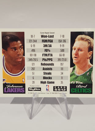 Magic Johnson / Larry Bird 1994/95 Skybox Showdown Series #SS12 - Premium  from 1of1 Collectables - Just $12.50! Shop now at 1of1 Collectables