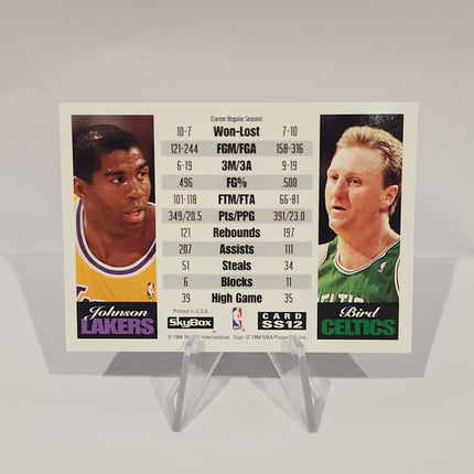 Magic Johnson / Larry Bird 1994/95 Skybox Showdown Series #SS12 - Premium  from 1of1 Collectables - Just $12.50! Shop now at 1of1 Collectables