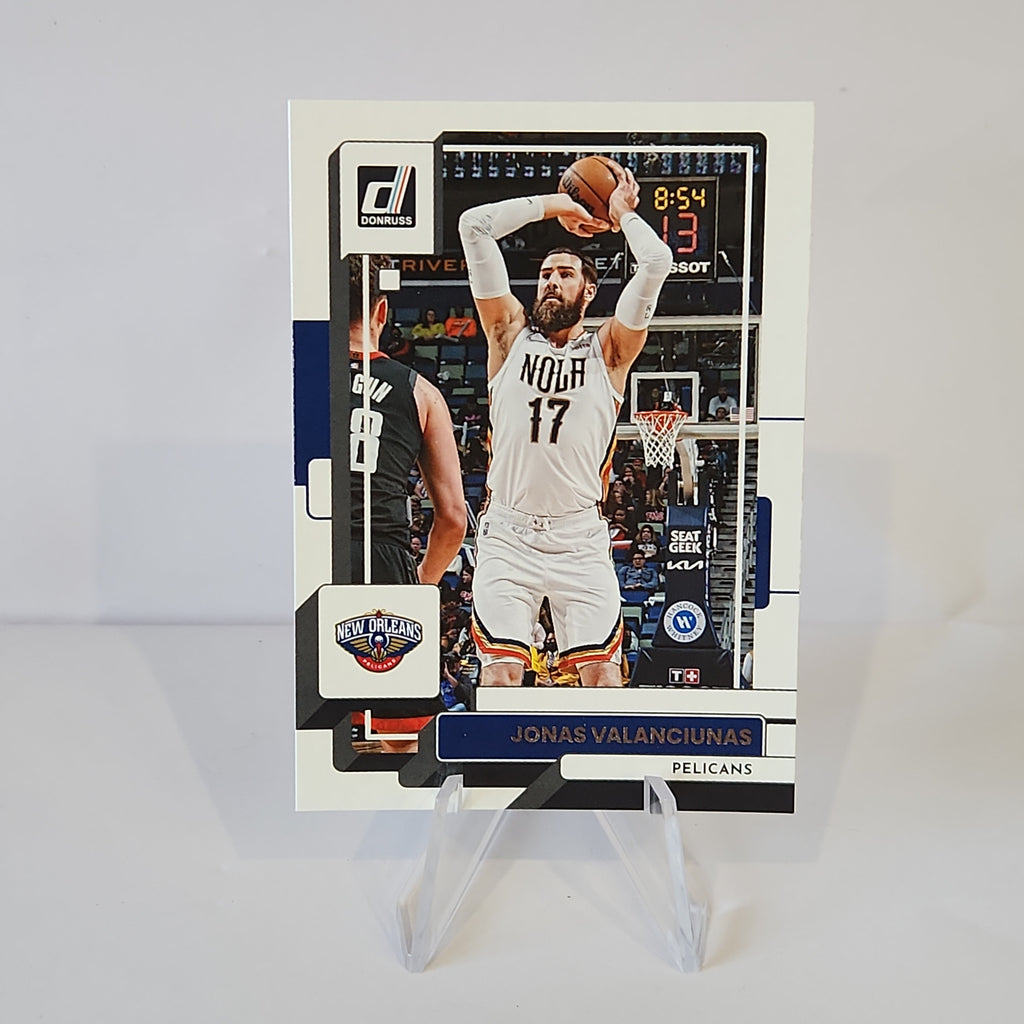 Jonas Valanciunas 2022/23 Donruss #163 - Premium  from 1of1 Collectables - Just $2.50! Shop now at 1of1 Collectables