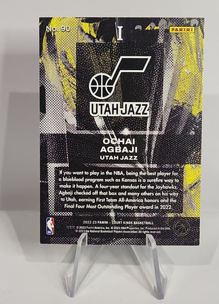 Ochai Agbaji 2022/23 Court Kings RC I #90 - Premium  from 1of1 Collectables - Just $2.50! Shop now at 1of1 Collectables