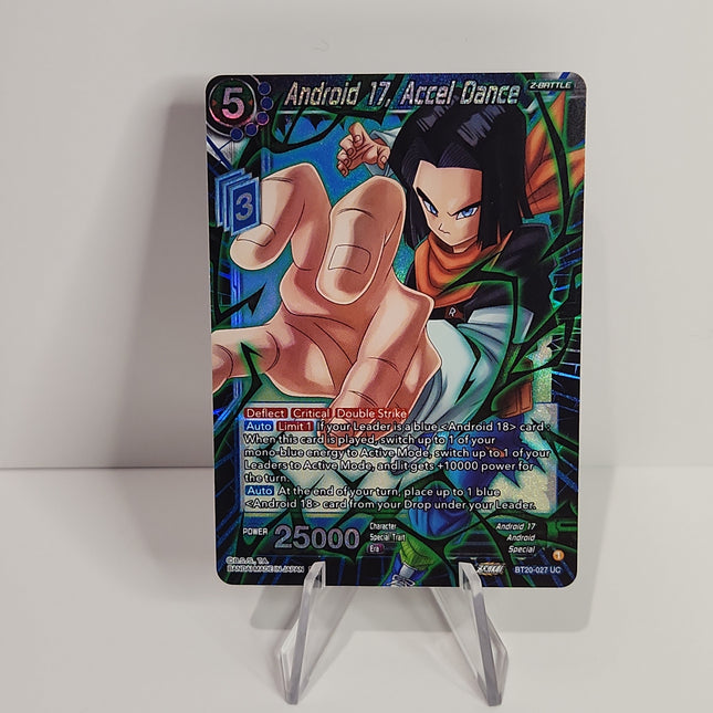 Android 17, Accel Dance - Power Absorbed (DBS-B20) - Premium Ginger from 1of1 Collectables - Just $2! Shop now at 1of1 Collectables