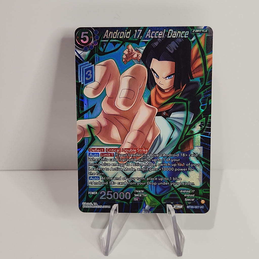 Android 17, Accel Dance - Power Absorbed (DBS-B20) - Premium Ginger from 1of1 Collectables - Just $2! Shop now at 1of1 Collectables