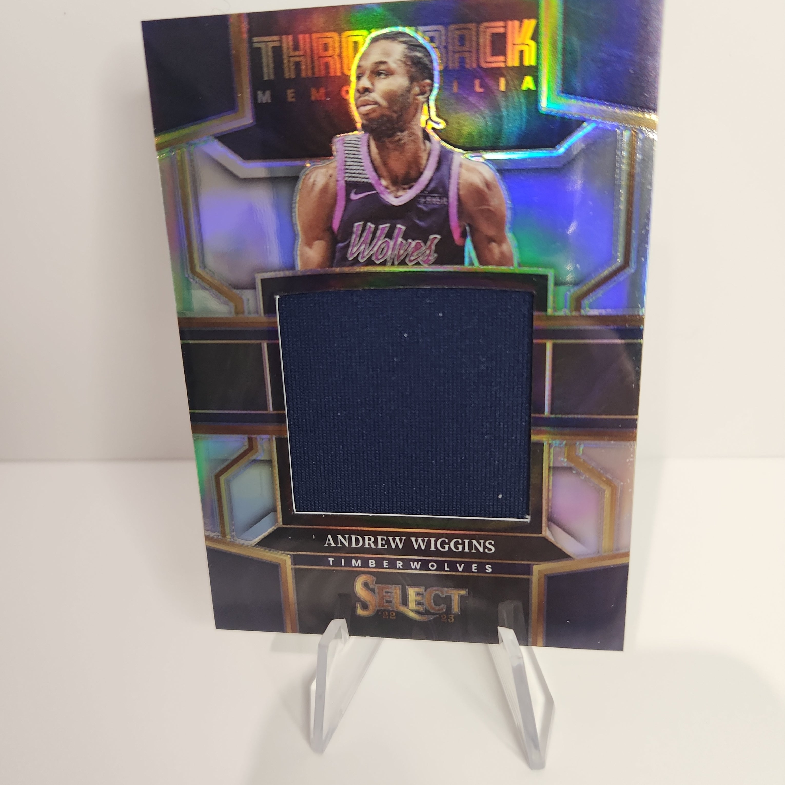 Andrew Wiggins 2022/23 Select Throwback Memorabilia Patch Silver Prizm #TM-AW - Premium  from 1of1 Collectables - Just $14.50! Shop now at 1of1 Collectables