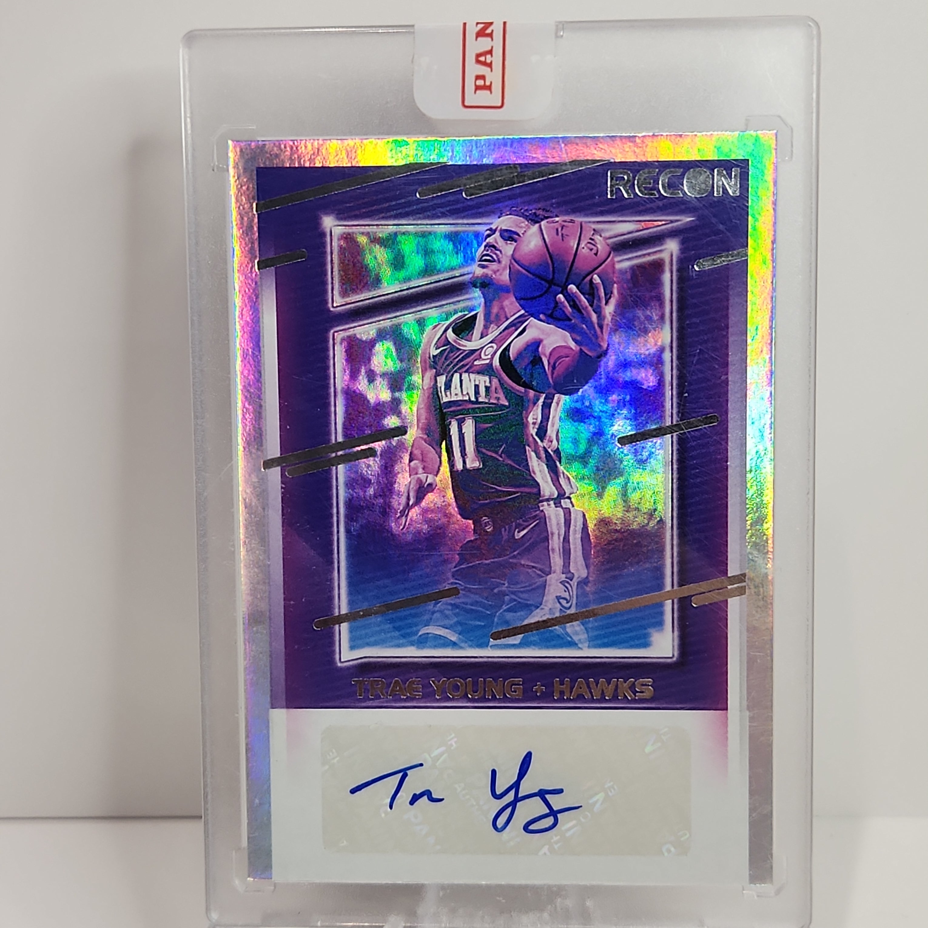 Trae Young 2020/21 Recon Signatures Silver Prizm Auto #RS-TRY - Premium  from 1of1 Collectables - Just $330! Shop now at 1of1 Collectables