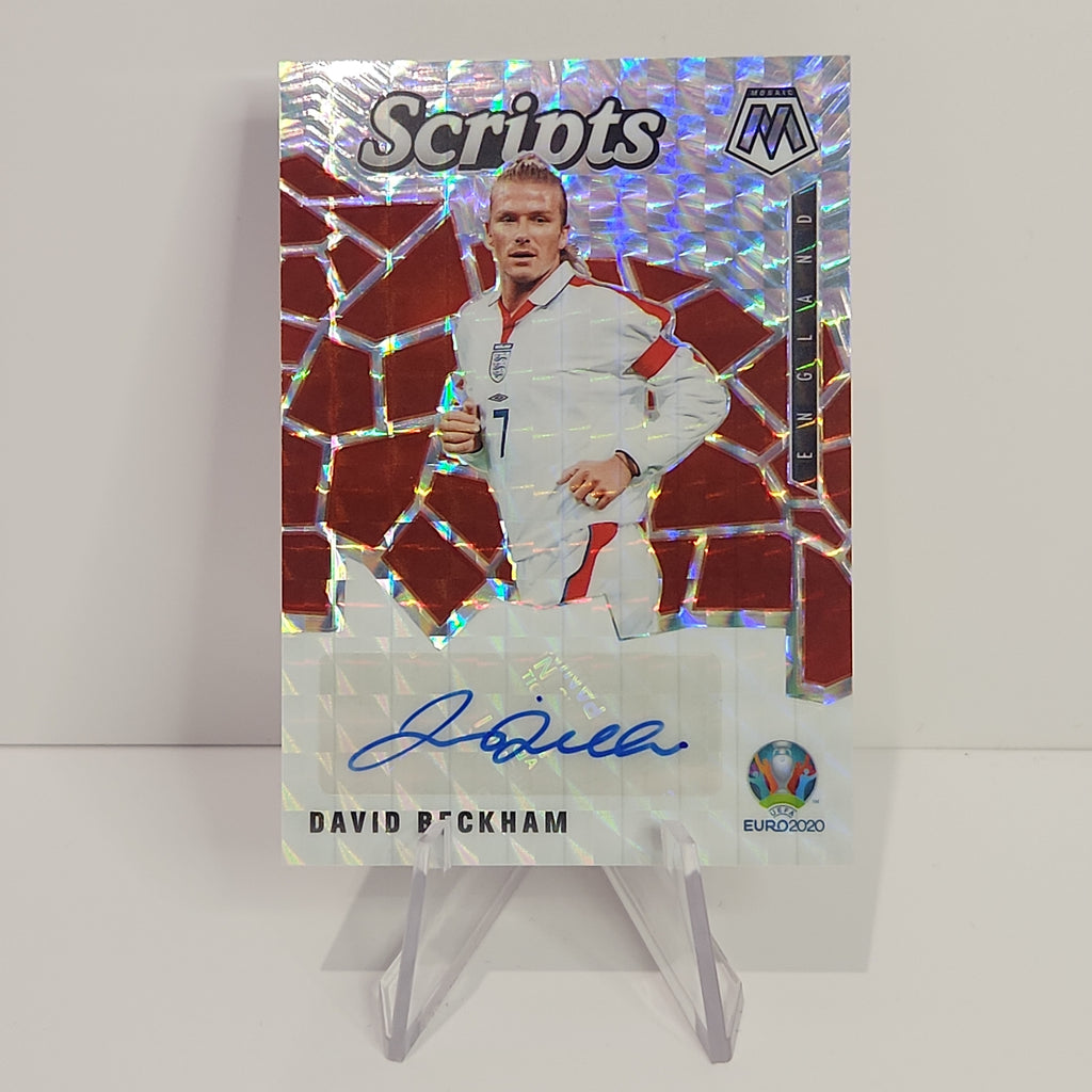 David Beckham 2021/22 Mosaic Euro Scripts Prism Auto #SM-DB - Premium  from 1of1 Collectables - Just $395! Shop now at 1of1 Collectables