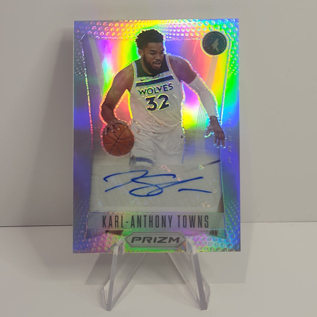 Karl-Anthony Towns 2021/22 Prizm Silver Prizm Auto #FS-KAT - Premium  from 1of1 Collectables - Just $175! Shop now at 1of1 Collectables