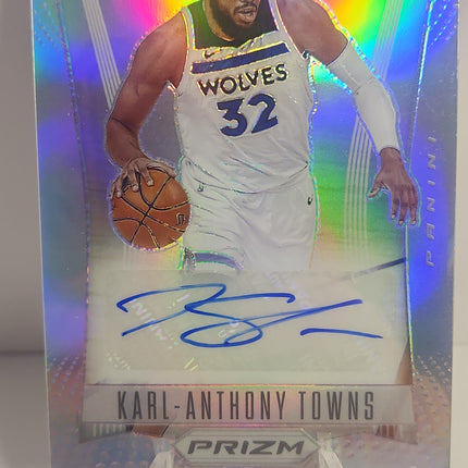 Karl-Anthony Towns 2021/22 Prizm Silver Prizm Auto #FS-KAT - Premium  from 1of1 Collectables - Just $175! Shop now at 1of1 Collectables