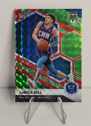 LaMelo Ball 2020/21 Mosaic Red/Green Choice Prizm RC #202 - Premium  from 1of1 Collectables - Just $99! Shop now at 1of1 Collectables