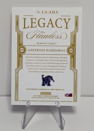 Anfernee Hardaway 2021/22 Flawless Legacy Autographs (On Card) **11/25** LA-AHA - Premium  from 1of1 Collectables - Just $365! Shop now at 1of1 Collectables