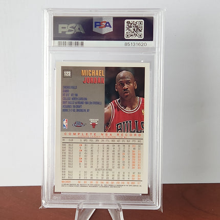 Michael Jordan 1997/98 Topps Chrome - #123 **PSA NM-MT 8** - Premium  from 1of1 Collectables - Just $95! Shop now at 1of1 Collectables