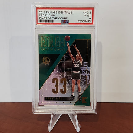 Larry Bird 2017/18 Essentials Kings of the Court Prizm **PSA MINT 9** POP 1 - Premium  from 1of1 Collectables - Just $159! Shop now at 1of1 Collectables